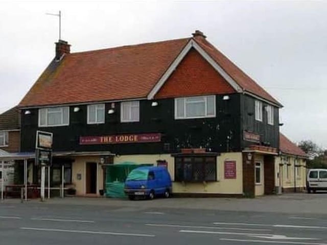 The Lodge in Seaside was knocked down and planning permission was granted for new homes on the site