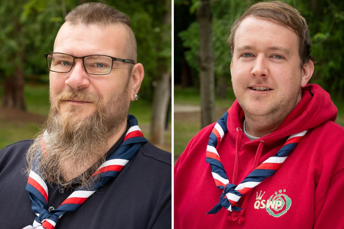 Rob Pullinger 25th World Scout Jamboree: Scout leaders from Worthing and ...