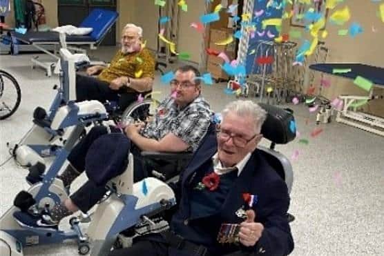 Residents at Care for Veterans in Worthing were delighted with the news