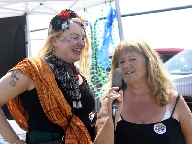 Spring Water Festival Eco Fair on Western Lawns (Photo by Jon Rigby)