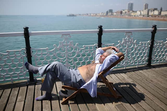 With unprecedented temperatures predicted to hit the UK, many of us will struggle to get a restful night’s sleep. Eve Lewis-Prieto, director of meditation at Headspace, the leading meditation and mindfulness app, has shared her five top tips for how to sleep in a heatwave, including shifting your mindset and visualisation. Picture by Jordan Mansfield/Getty Images
