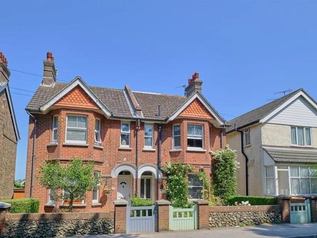 House for sale in Seaford: Circa 1909 three storey character house for £450,000