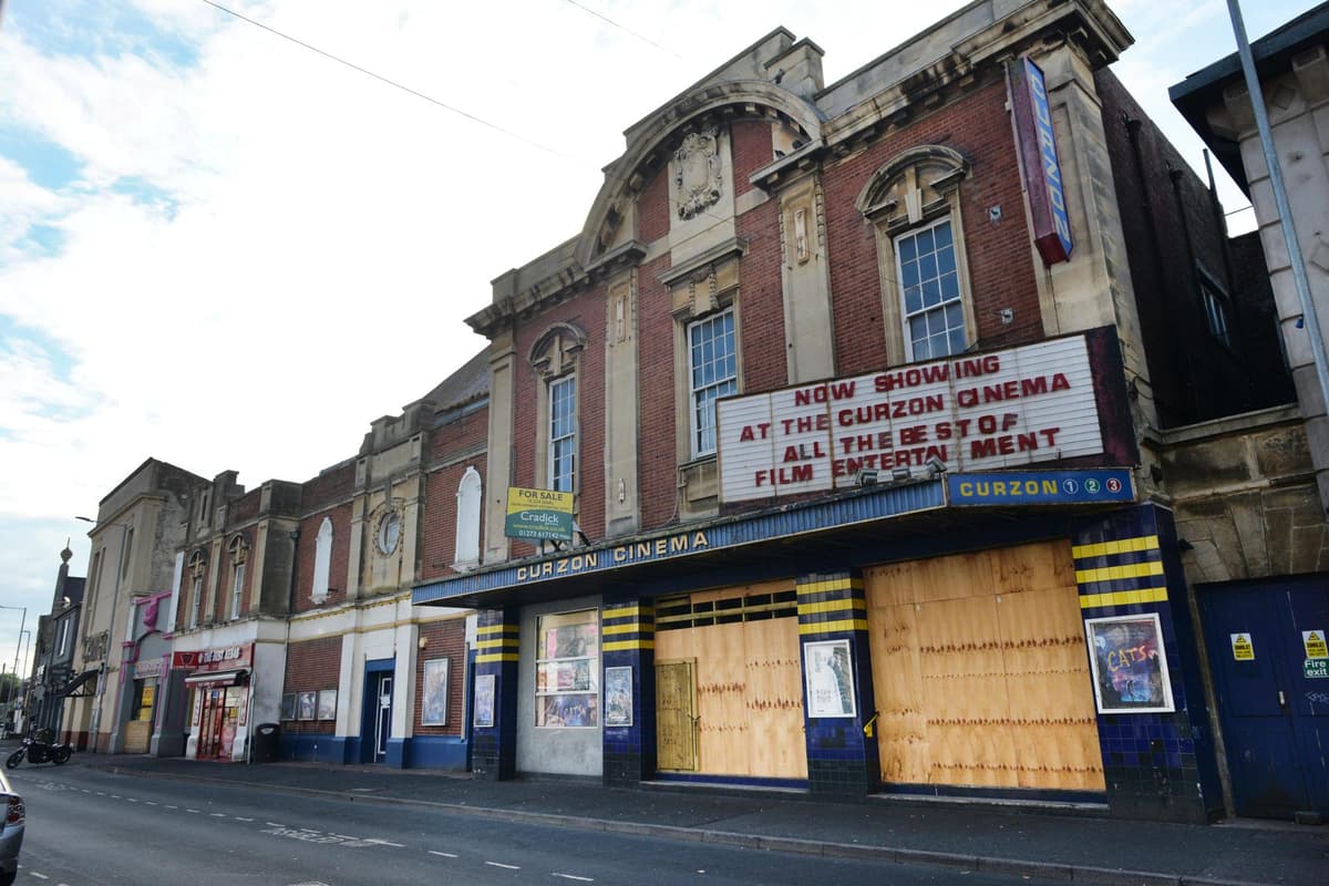 Disused Eastbourne cinema features in Andy Burnham video promising to ...