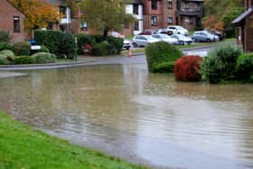 Flooding at Gorringes Brook, Horsham. SR23110201 Photo by S Robards/Nationalworld