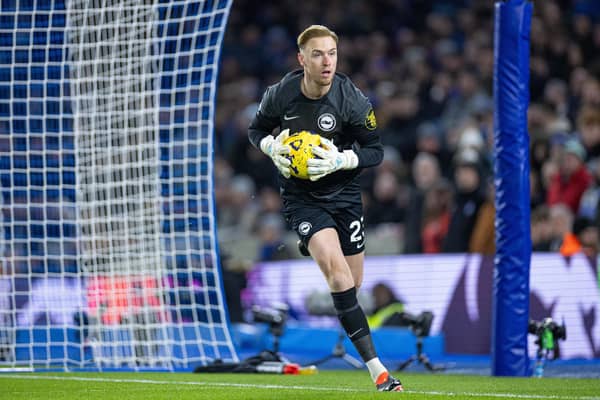 Jason Steele said there is a ‘little bit of frustration’ in the Brighton camp after the goalless draw against Wolves – but admitted it was a game the Seagulls could have lost. Photo: Eva Gilbert Photography