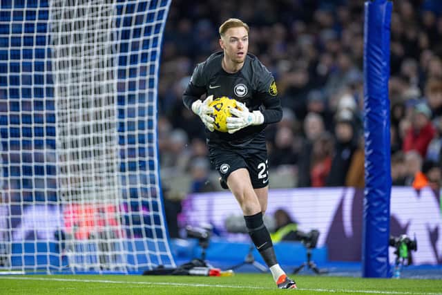 Jason Steele said there is a ‘little bit of frustration’ in the Brighton camp after the goalless draw against Wolves – but admitted it was a game the Seagulls could have lost. Photo: Eva Gilbert Photography