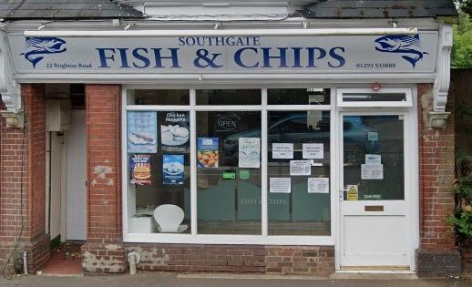 Southgate Fish and Chips, 22 Brighton Road, has a rating of 4.6/5 from 125 Google reviews