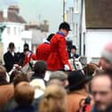 The Lewes Boxing Day hunt meet in 2014