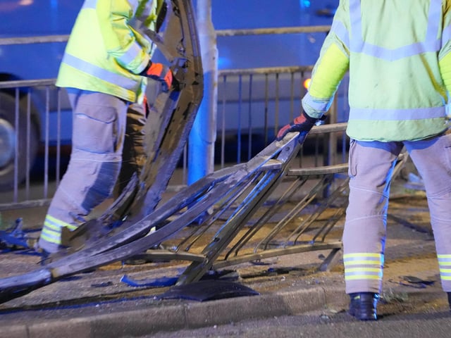 A man has been arrested on suspicion of driving ‘whilst unfit through drugs’ and ‘assaulting a constable’ following a collision in East Sussex, police have reported.