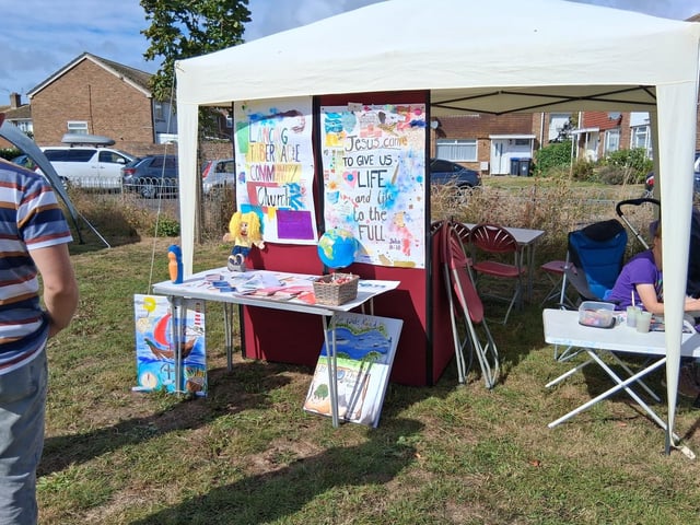 A family fun day was held in Lancing to bring together new residents at New Monks Park and people living on the existing Mash Barn estate.