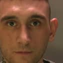Thomas Powell, 28, of Woburn Way, Eastbourne, has been sentenced to a total of two years and nine months in prison after he chased a vehicle and caused damage to it with a weapon. Picture: Sussex Police