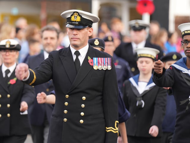 Worthing Remembrance Service held on November 9, 2025. Picture: Eddie Mitchell