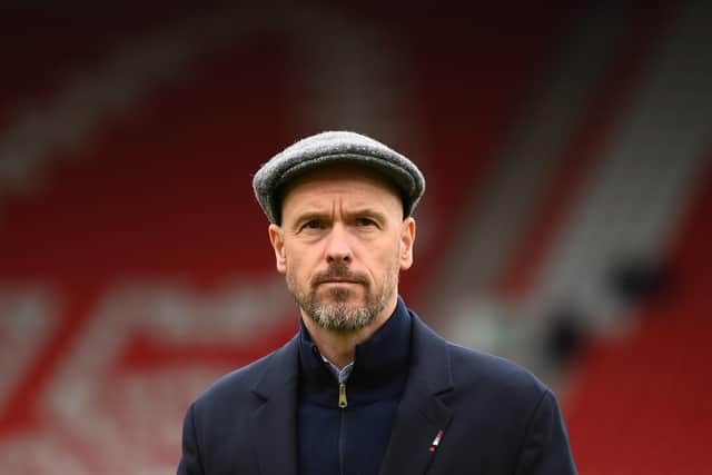 Ten Hag will be pleased to have seen four of those players return to training today. (Photo by Michael Regan/Getty Images)