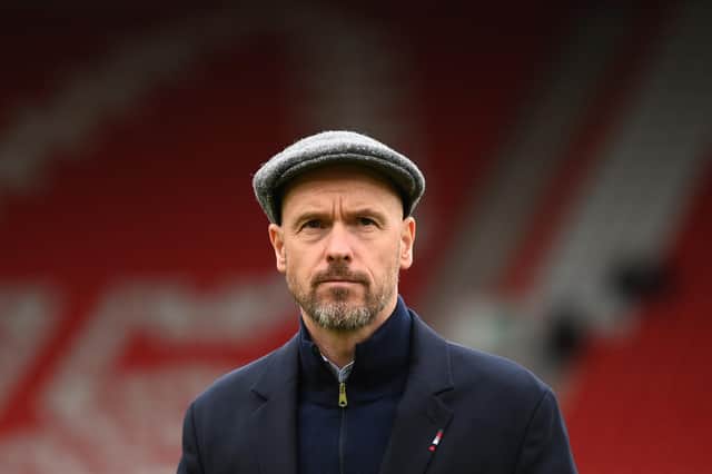 Ten Hag will be pleased to have seen four of those players return to training today.  (Photo by Michael Regan/Getty Images)