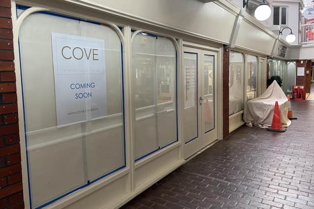 Cove in Eastbourne's Enterprise Shopping Centre