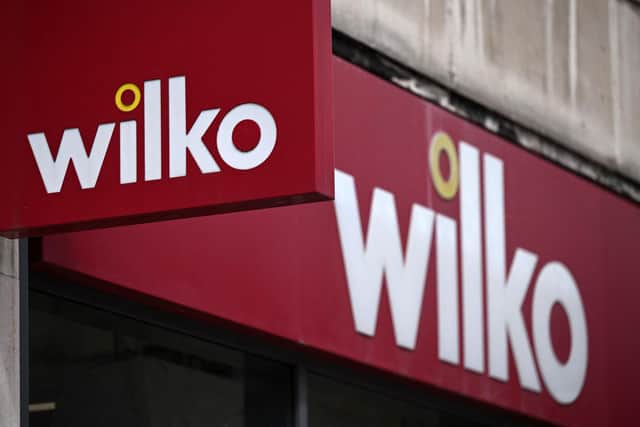 High-street retail chain Wilko says it continues to trade as usual (Photo by JUSTIN TALLIS/AFP via Getty Images)