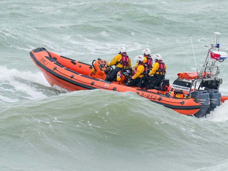 A search and rescue operation was launch after a swimmer went missing early this morning. Picture: Eddie Mitchell