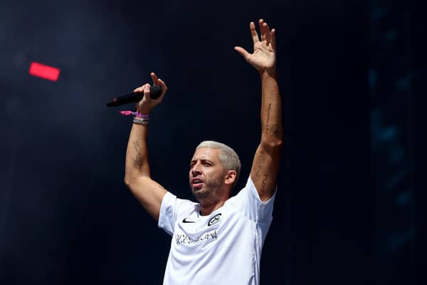 Example will perform on Saturday night at Pub in the Park, Brighton (Photo by Jeff J Mitchell/Getty Images)