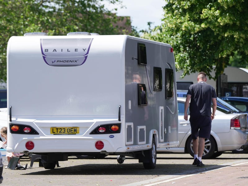 Travellers back at Cattle Market Car ParkChichester - 17/6/24