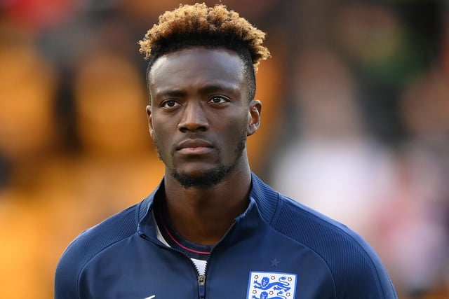 Tammy Abraham has struggled this season for Roma, scoring just twice in 13 games. His 17 goals in Serie A last year, and his two in World Cup qualifying, will help the 25-year-old's case for selection as Harry Kane's understudy.  (Photo by Shaun Botterill/Getty Images)