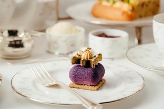 Adding some royal decadence to the popular afternoon tea menus across Exclusive Collection’s properties, the cake has been designed by Pennyhill Park’s executive chef and Bake Off: The Professionals finalist, Sarah Frankland