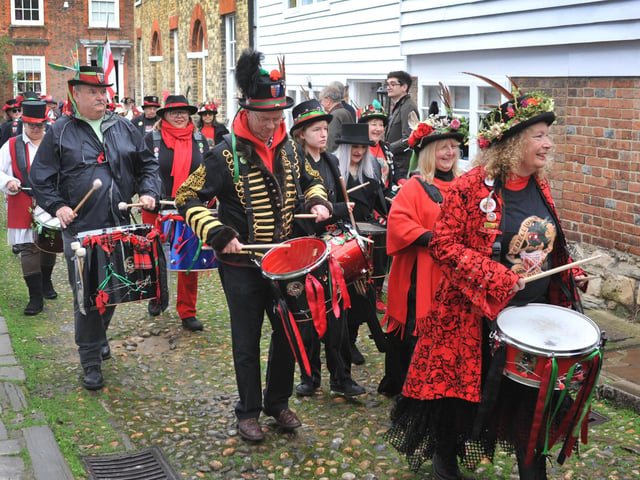 The 71st National Town Criers' Championships in Rye on October 12 2024.