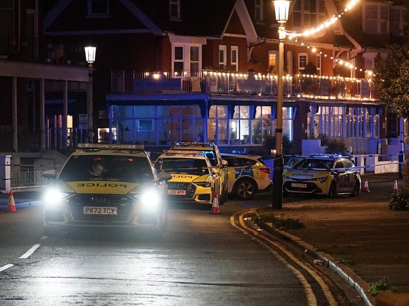 Emergency services at the scene. Picture: Sussex News and Pictures
