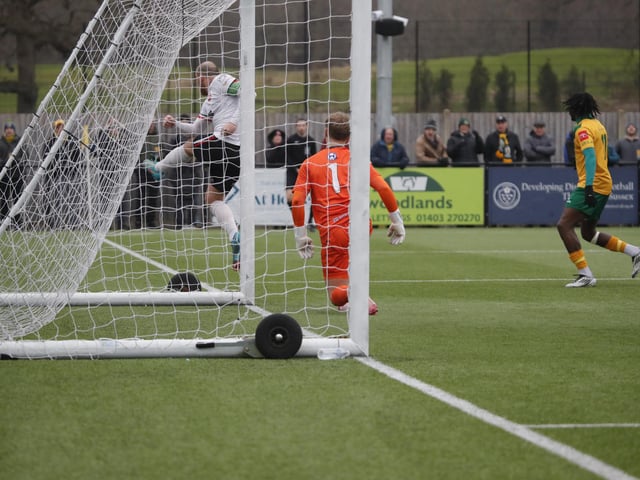 Promotion-chasing Horsham FC were held to a 1-1 draw at home by visiting Chatham Town