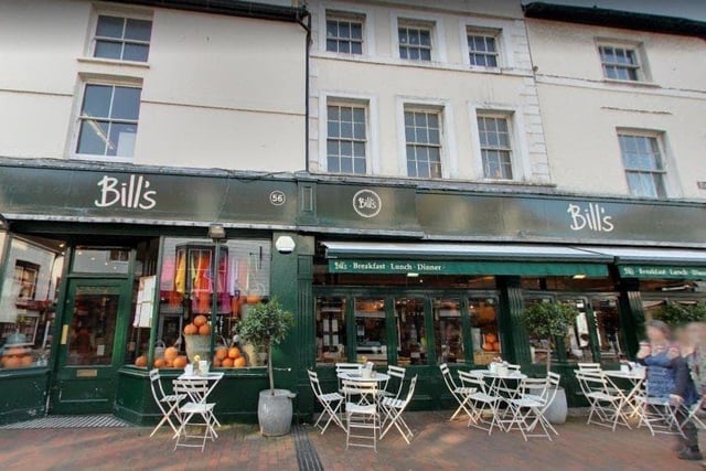 Bills Restaurant and Bar in Chichester