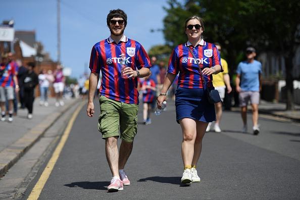 The standard adult Crystal Palace shirt made by Macron will reportedly cost supporters, on average, £55.