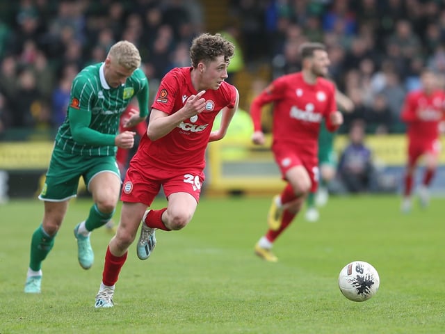 Action from Worthing's National South win at Yeovil