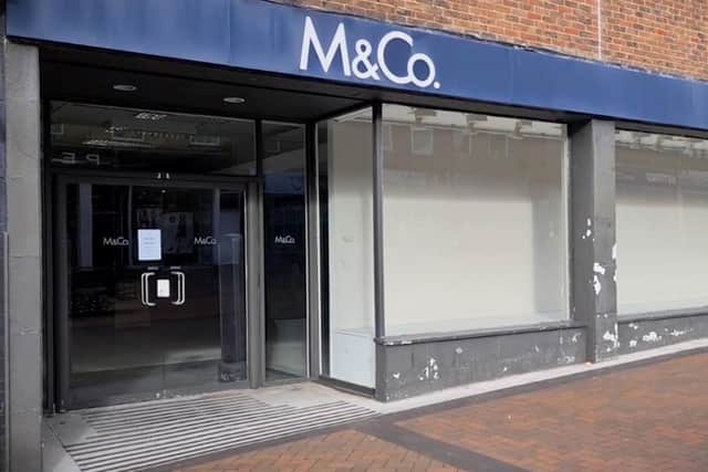 M&Co in Burgess Hill has now closed its doors for the last time. Photo: Steve Robards, SR2304121