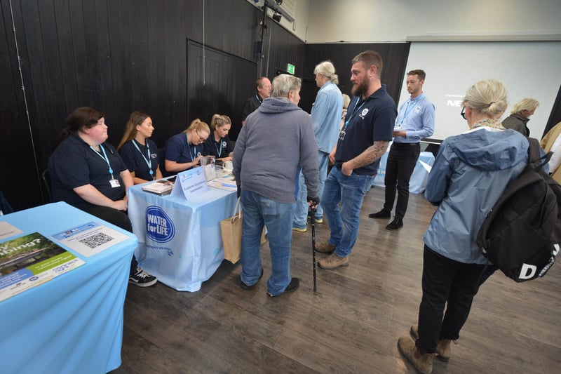 Southern Water's Your Water Matters event at Stade Hall in Hastings Old Town on October 12 2023.
