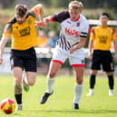 Noel Leighton was Three Bridges' man of the match | Picture: Eva Gilbert
