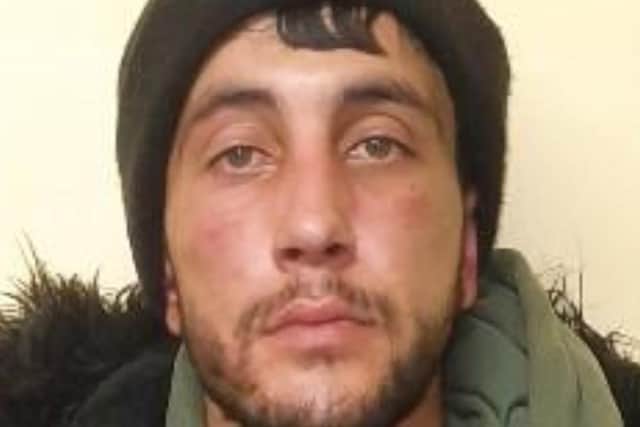 Fardin Farji was sentenced to 23-months and two weeks’ imprisonment at Lewes Crown Court on August 25 ‘following his latest crime spree in Worthing’. Photo: Sussex Police