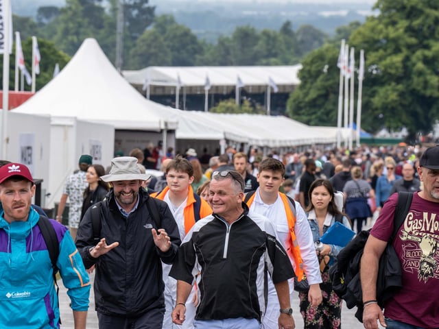 Thursday morning at the 2022 Goodwood Festival of Speed