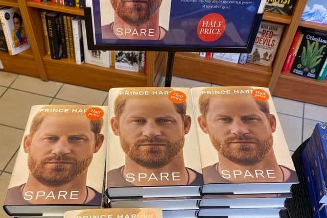 The Duke of Sussex’s book Spare is proving popular in Worthing