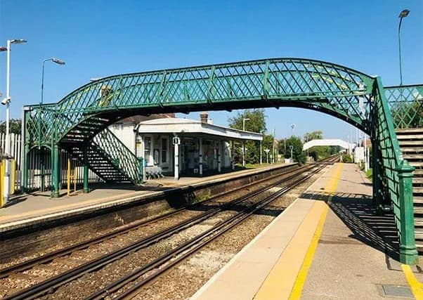 Footbridge to be removed at Hampden Park railway station for refurbishment ...