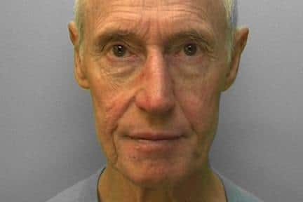 Police said Michael James Green, 80, previously of Neville Avenue in Hove, denied another 12 counts of buggery and indecent assaults, when he appeared at Chichester Crown Court, but was convicted on Thursday, July 7 after a nine-day trial. On the following day, Friday, July 8, he was sentenced to 17-and-half years imprisonment. Picture courtesy of Sussex Police