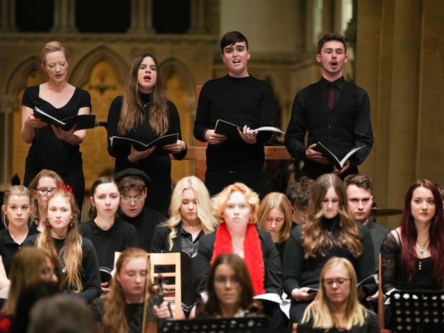 Carols by Candlelight, Worthing College's annual Christmas concert, brought staff and students together at St Mary's Church in Broadwater