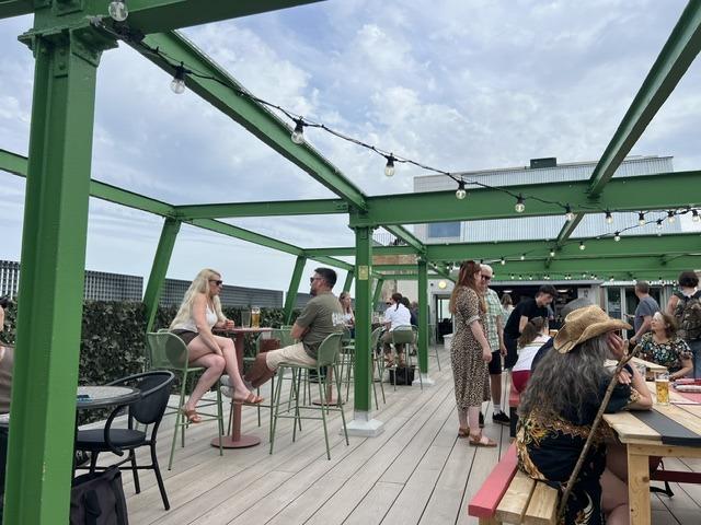 Observer Building rooftop restaurant and bar