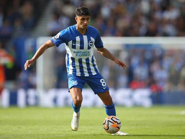 He kept his intensity high and was a headache for Caicedo as he left a couple of hard challenges on the former Brighton man.