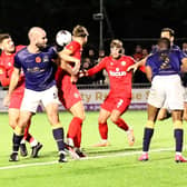 Worthing on the attack v Havant | Picture: Mike Gunn