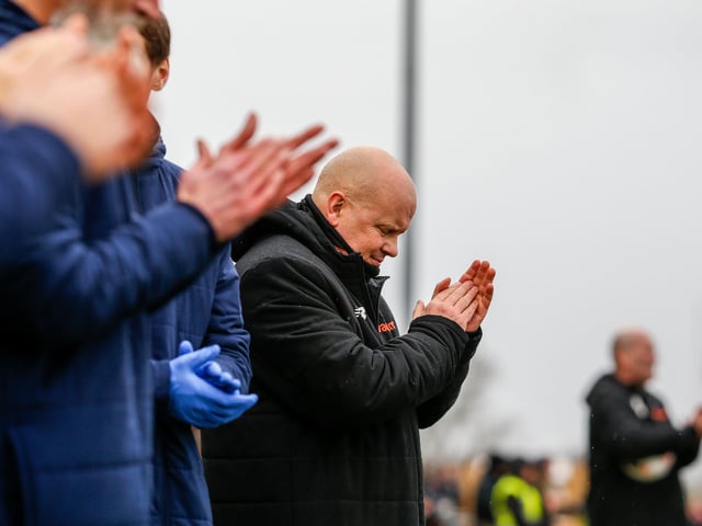 Action from Eastbourne Borough's 3-1 defeat at home to Havant and Waterlooville in National League South