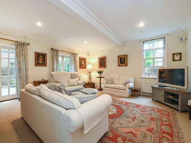 This town house really is quite special, converted from the former court house in Steyning. It has come on the market with estate agent Hamilton Graham at £1.6million.