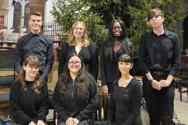 Collyer's students' music and readings were "wonderful" 