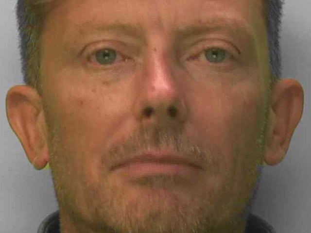 An Eastbourne man has been jailed after attempting to steal cash from a Greggs store in Worthing. Police arrested Robert Jody May (pictured) in the early hours on October 9, after he and Patrick Knight had activated an intruder alarm in the bakery chain on Montague Street, Worthing. May, 48, and Knight, 52, forced entry via a roof hatch, causing extensive damage, and stole a quantity of cash from the safe of the store. Both men were charged with burglary. These included Superdrug in Terminus Road and The Tattoo Lounge and The Works in Station Street, all taking place in January 2021. He was given a suspended sentence order, which meant if he committed any further offences within a specified time frame, he could face prison. Following the Greggs break-in arrest, May pleaded guilty to the offence and was sentenced to a total of 18 months’ imprisonment – which included the activation of his suspended sentence for the previous offences – at Lewes Crown Court on January 6.