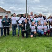 Hearts and Minds Charity walkers