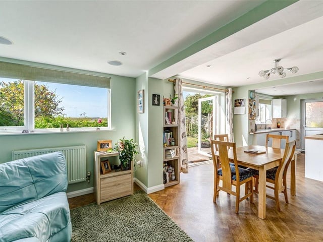 'Location location location!' is the first thing that came to the mind of estate agent Graham Butt when promoting this detached house near Littlehampton seafront.