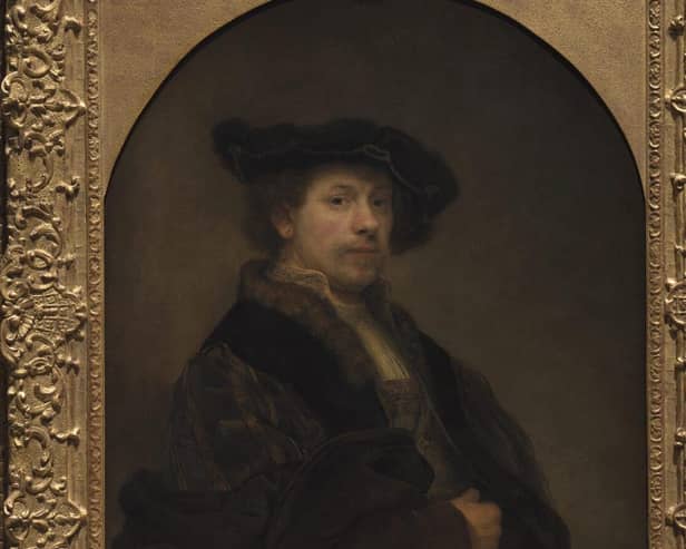 Rembrandt, 1606 – 1669 Self Portrait at the Age of 34, 1640
